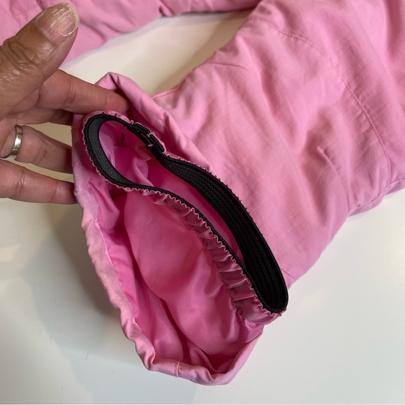 Phoebe kids Pink Snowsuit bibs pants Fleece - Picture 5 of 9